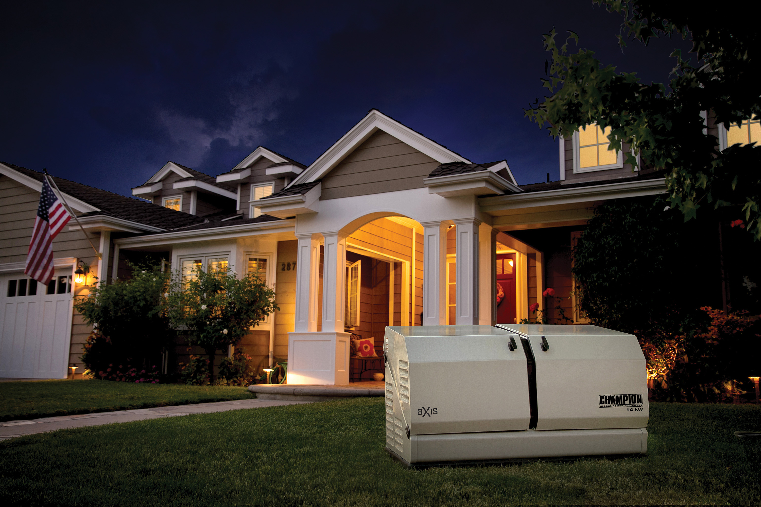 22 kW aXis Home Standby Generator with 150A Whole House Switch for Sale