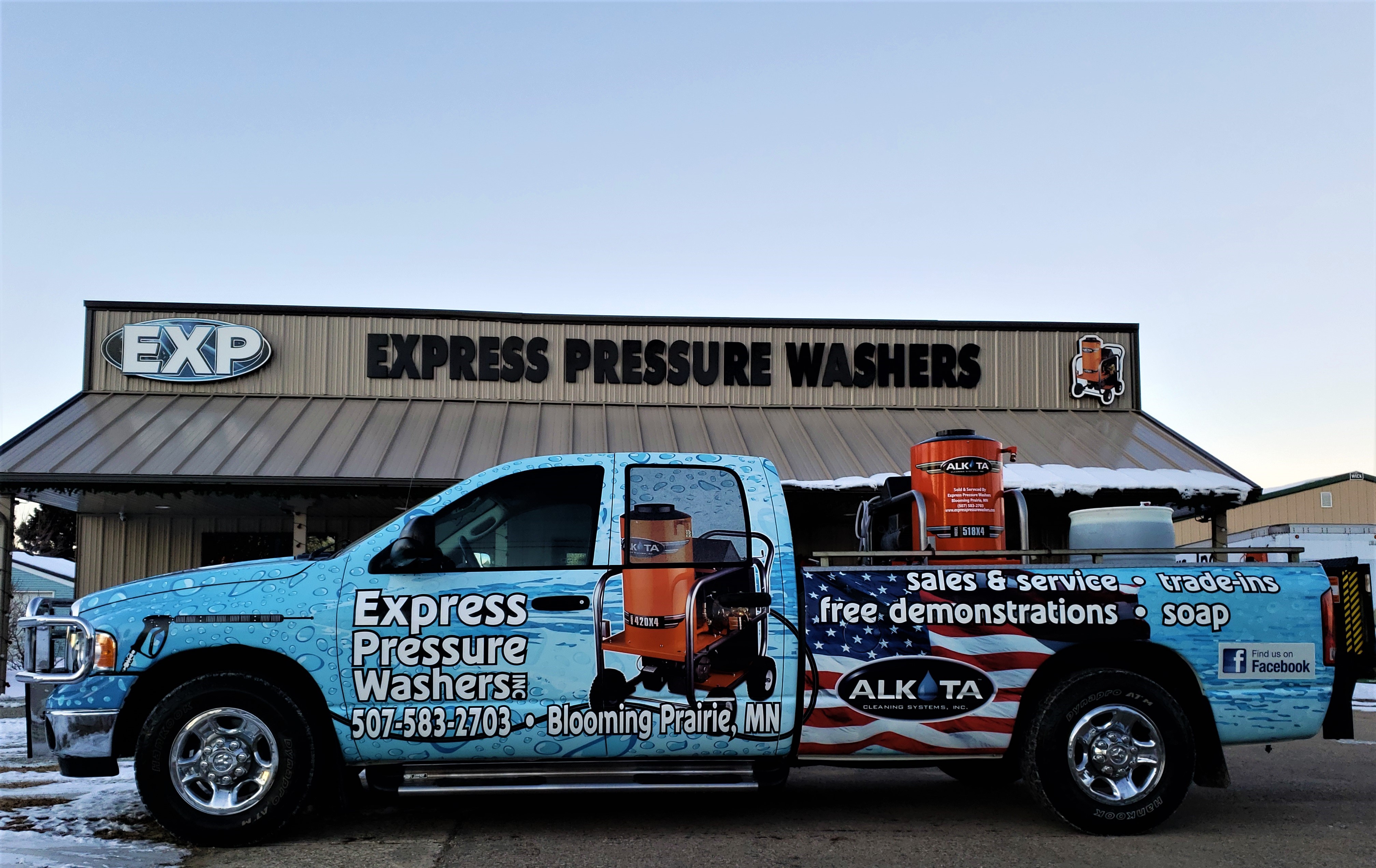 Pressure Washer Hot Water 420X4X Alkota for Sale in Blooming Prairie, MN Express Pressure