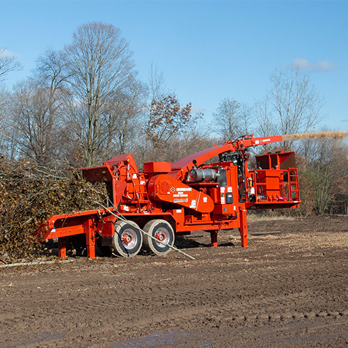 M20R Forestry Whole Tree Drum Chipper Morbark Brand