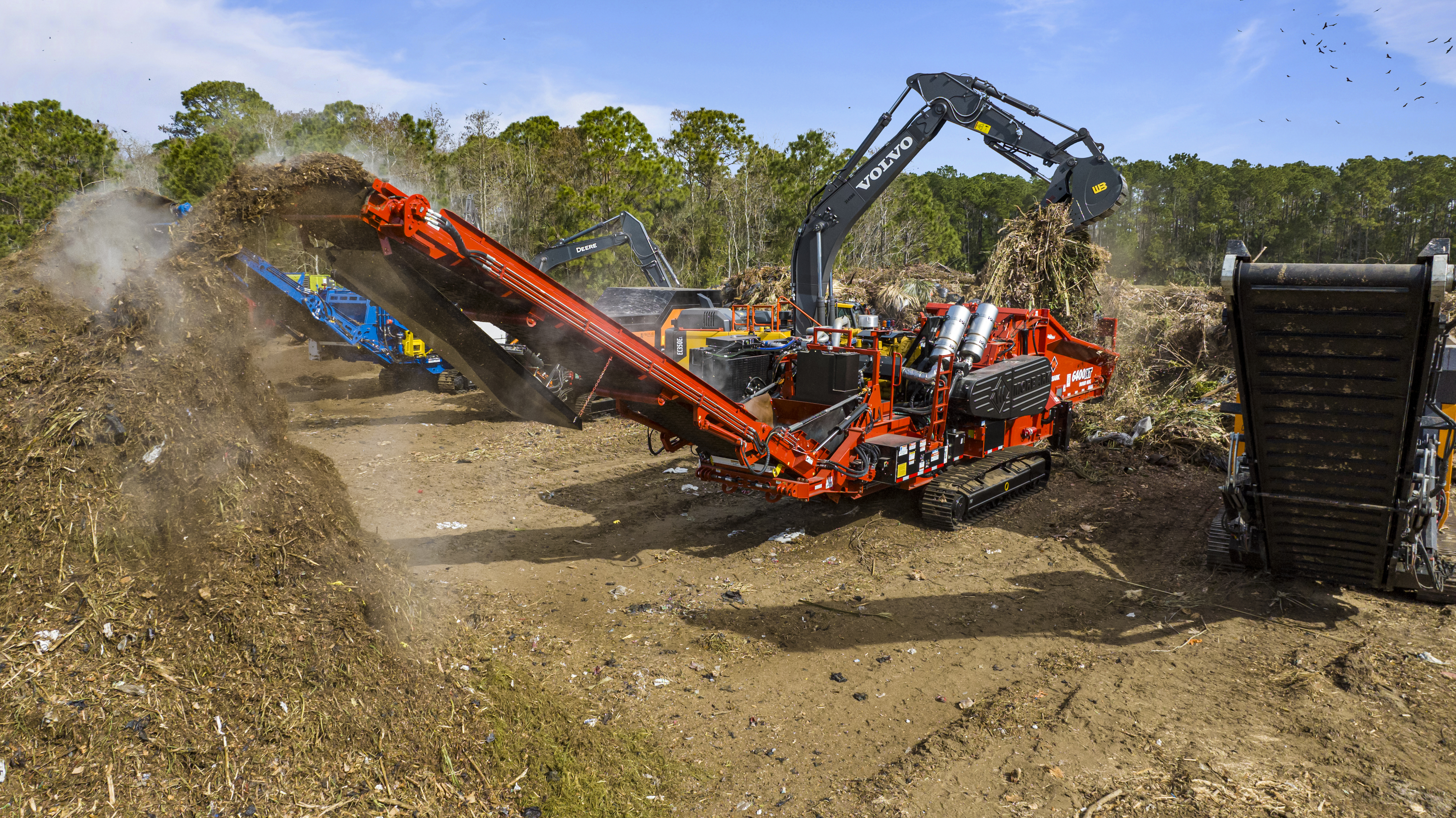 Turning Spoils to Soil How Morbark Wood Hog™ Horizontal and Tub