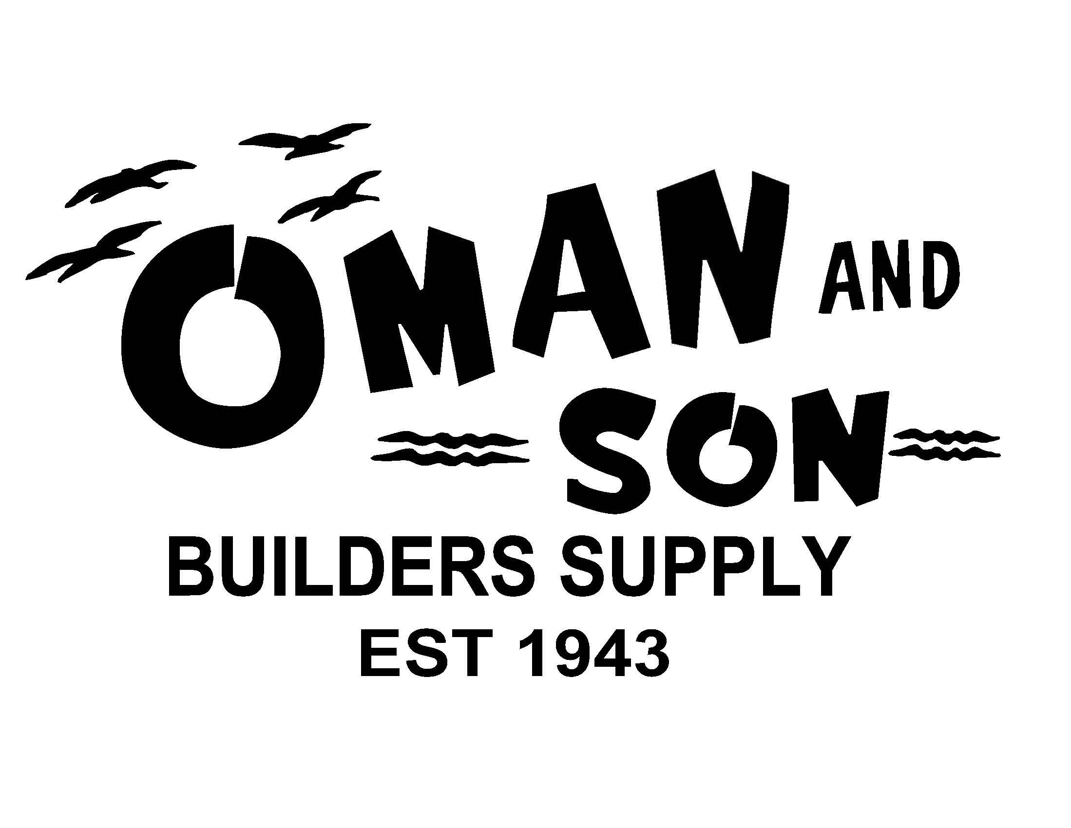 Oman and Son Builder's Supply Logo