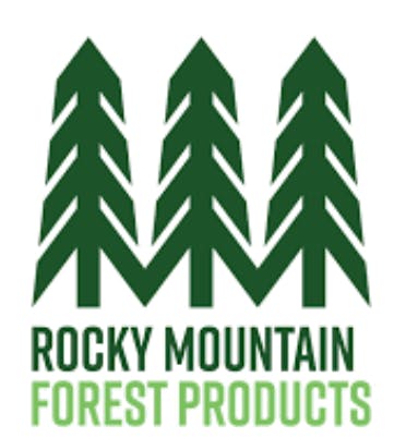 Company logo for 'Rocky Mountain Forest Products - Fountain'.