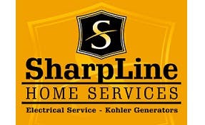Company logo for 'Sharpline Home Services'.