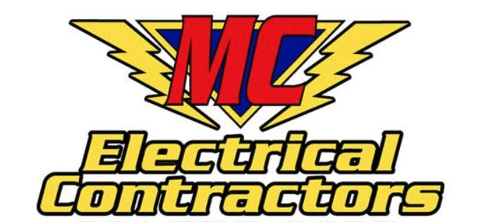 Company logo for 'MC Electric'.