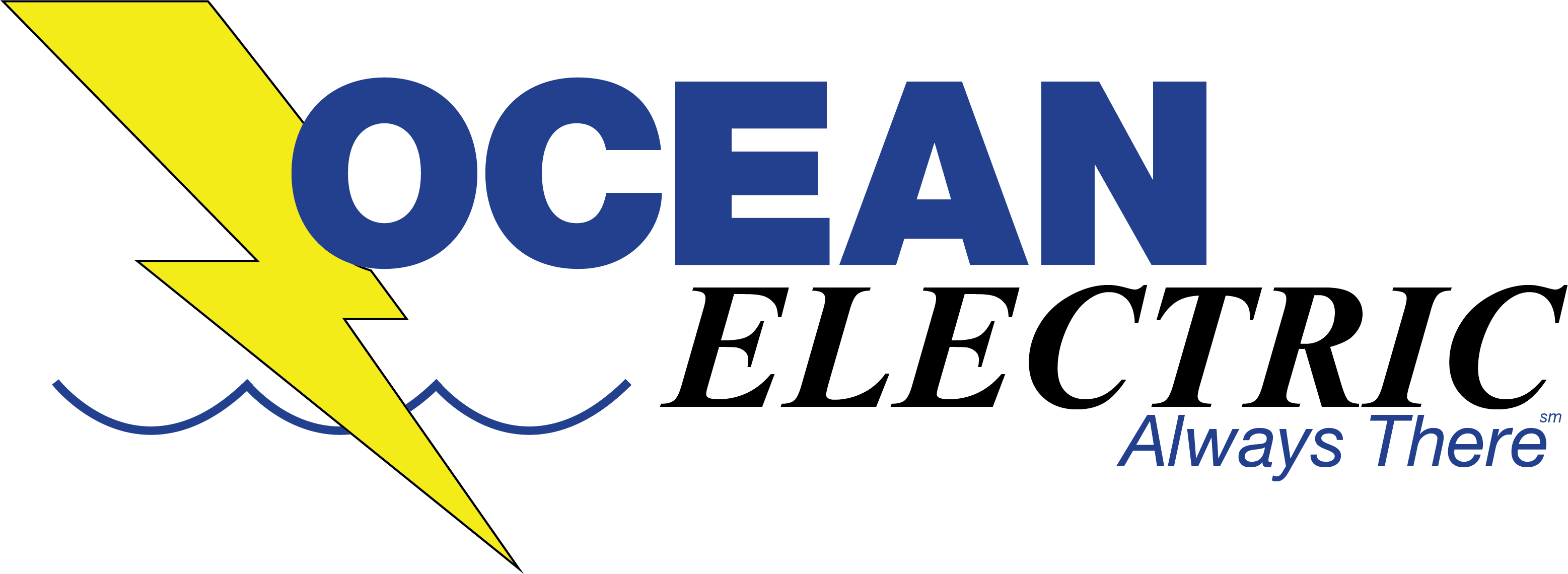 Ocean Electric Corp. Logo East End Electrical Contractors