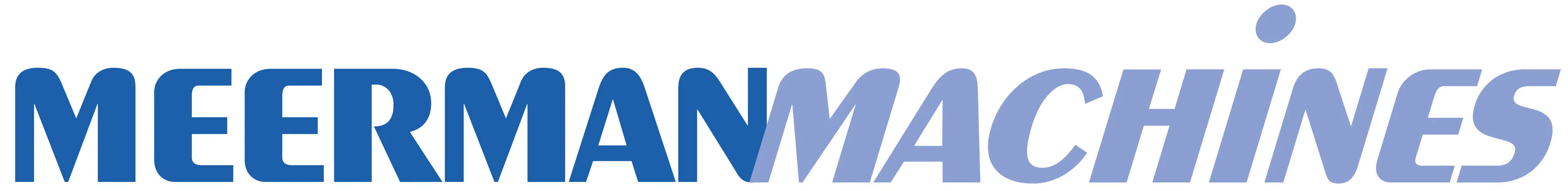 Company logo for 'Meerman Machines'.