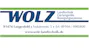 Company logo for 'Wolz Landtechnik'.