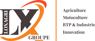 Company logo for 'LOXAGRI MACHINISME'.