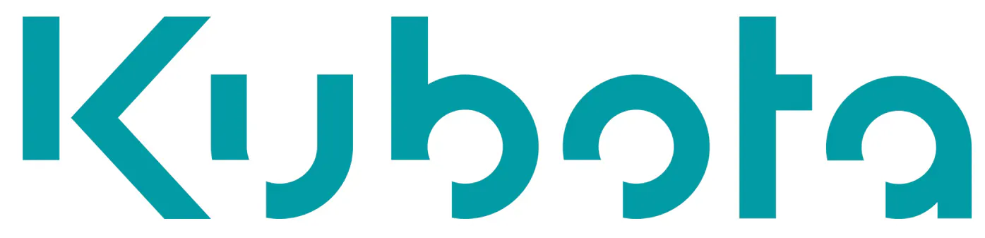 Company logo for 'Kubota'.