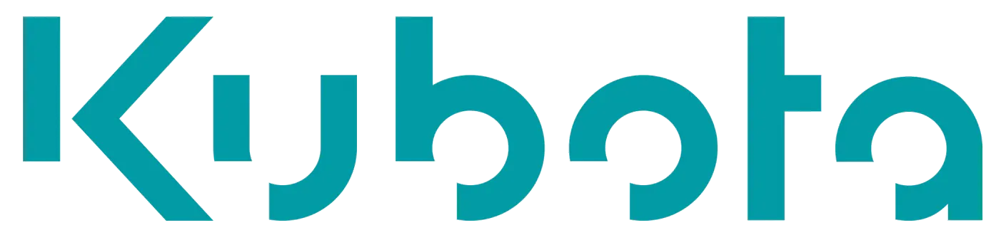 Company logo for 'Kubota'.