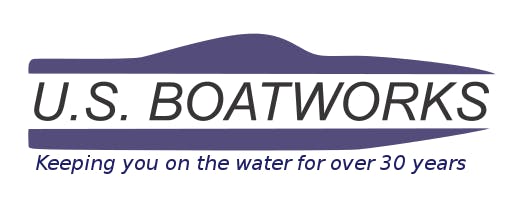 Company logo for 'US Boat Works Inc'.
