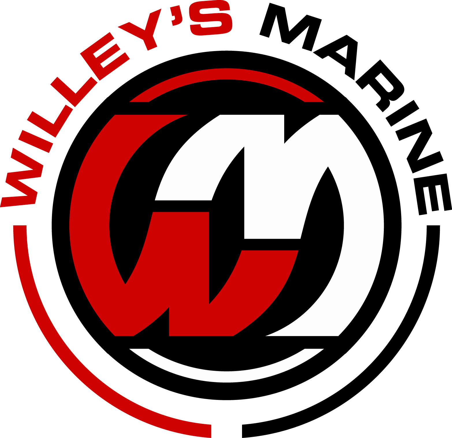 Company logo for 'Willey's Marine - McGregor'.
