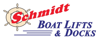 Company logo for 'Schmidt Boat Lifts and Docks - Waupaca'.