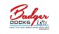 Company logo for 'Badger Dock & Lift - New Holstein'.