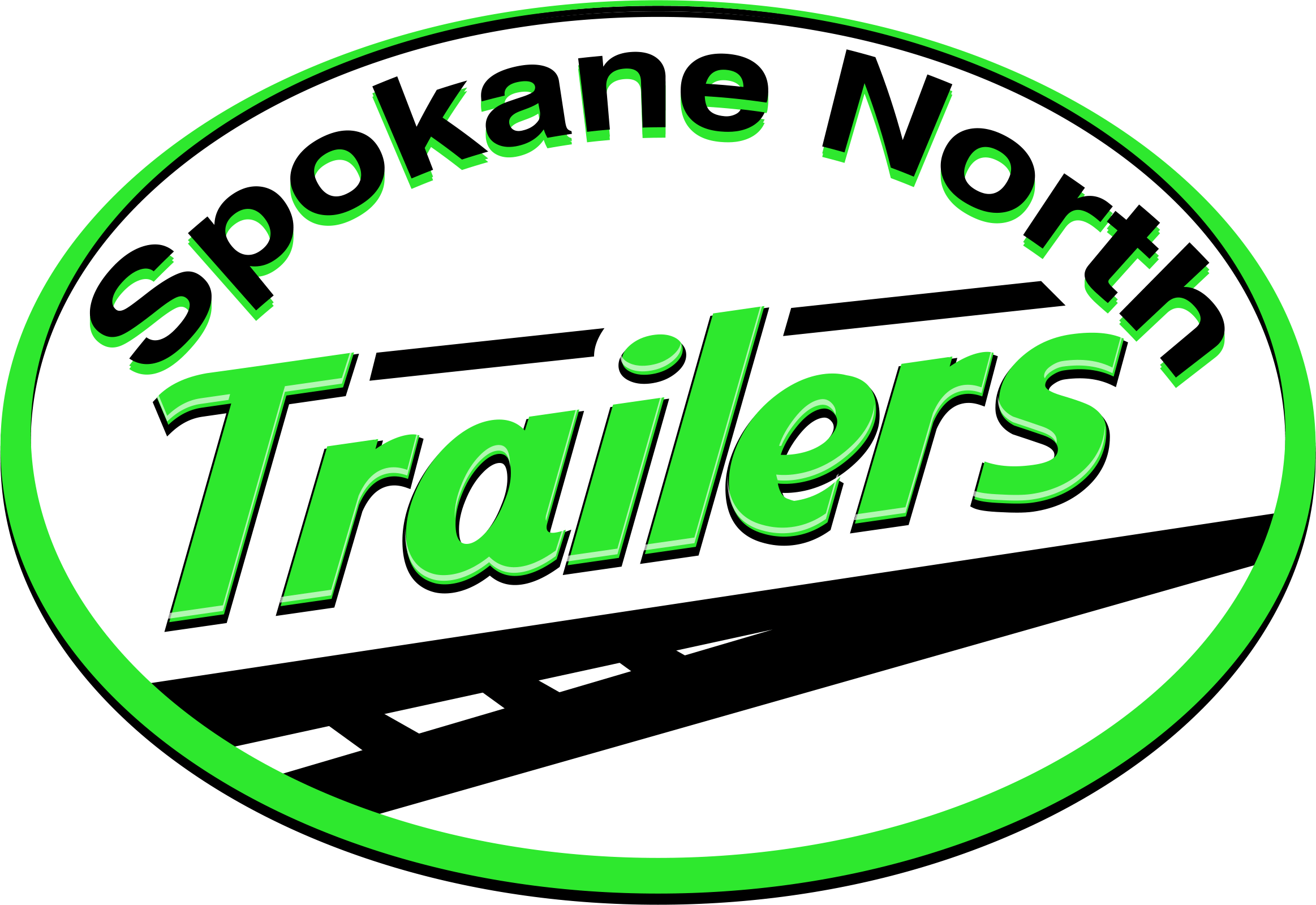 Company logo for 'Spokane North Trailers'.