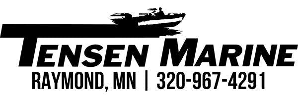 Company logo for 'Tensen Marine Sales & Service - Raymond'.