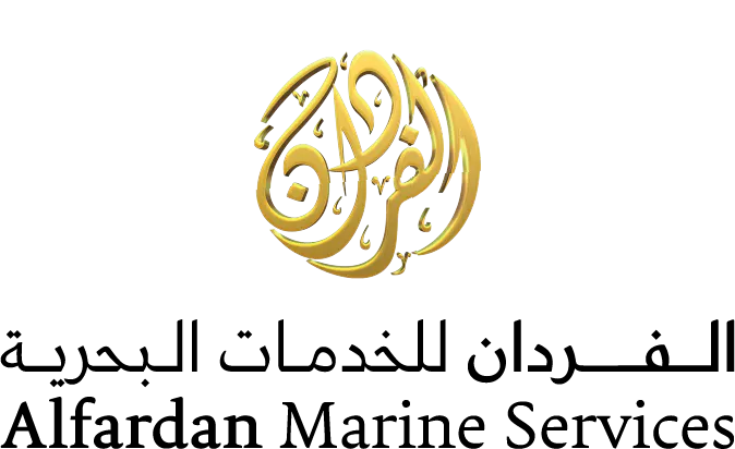 Company logo for 'ALFARDAN MARINE SERVICES'.