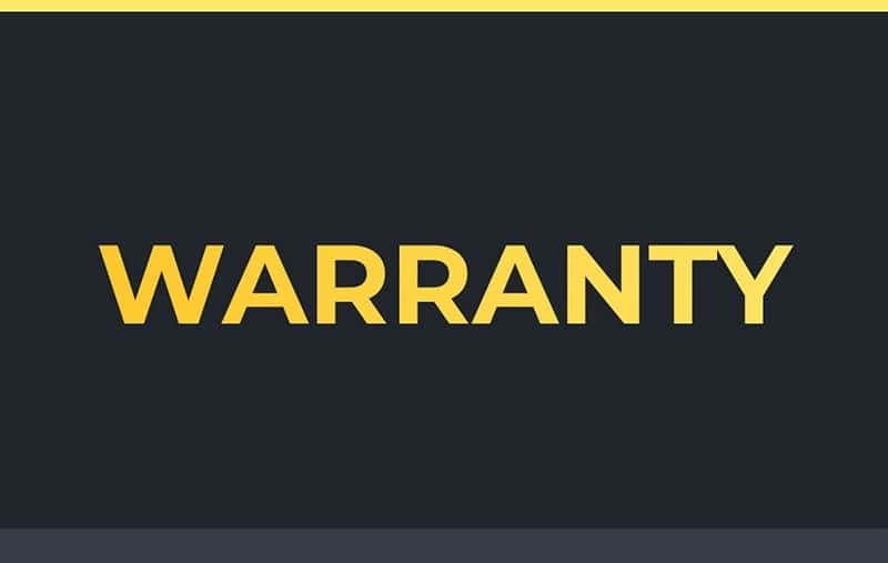 HPGH8500 Warranty