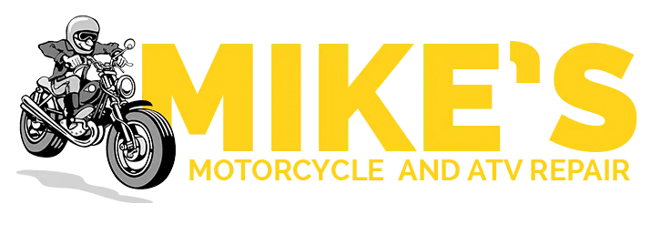 Company logo for 'Mike's Motorcycle & ATV Repair'.