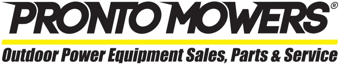 Company logo for 'Pronto Mowers'.