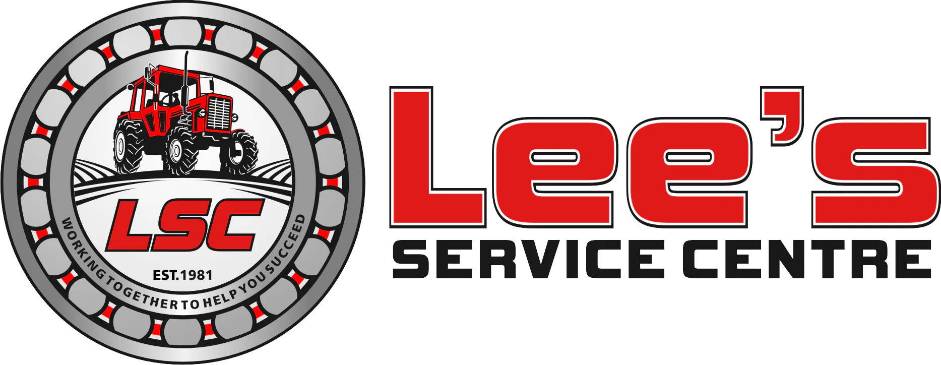 Company logo for 'Lees Service Centre'.