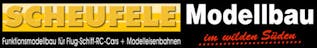 Company logo for 'Scheufele Modellbau'.