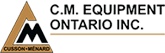 Company logo for 'C.M. Equipment, Inc.'.