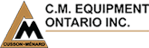 Company logo for 'C.M. Equipment, Inc.'.