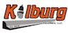 Company logo for 'Kilburg Equipment'.