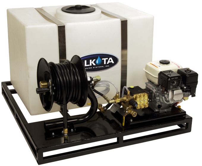 Alkota Mobile Cold Portable Pressure Washer System With Tank