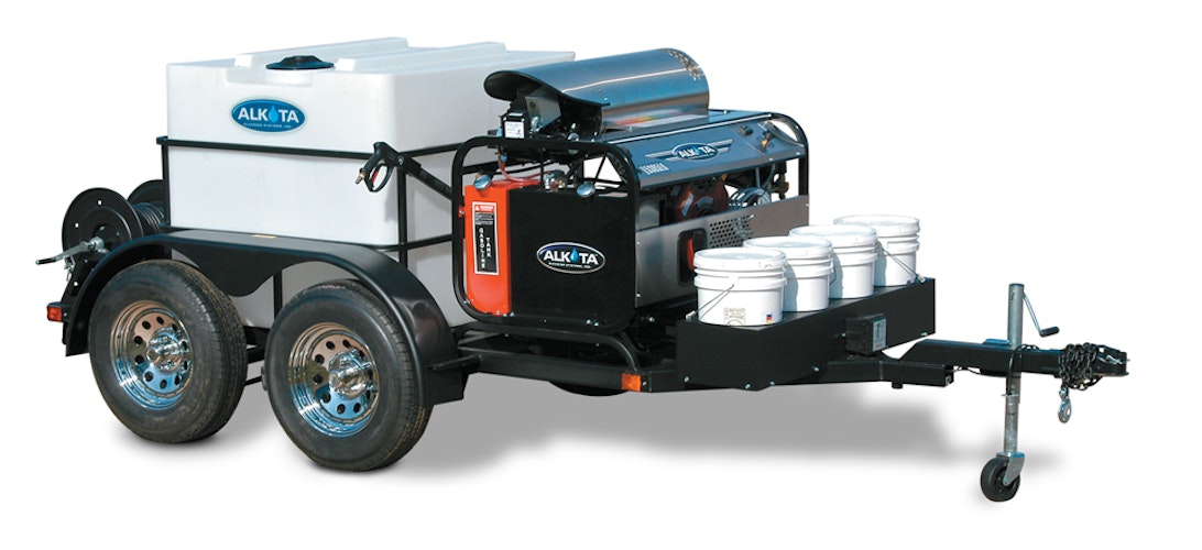 CustomBuilt Pressure Washer Trailers Alkota Cleaning Systems