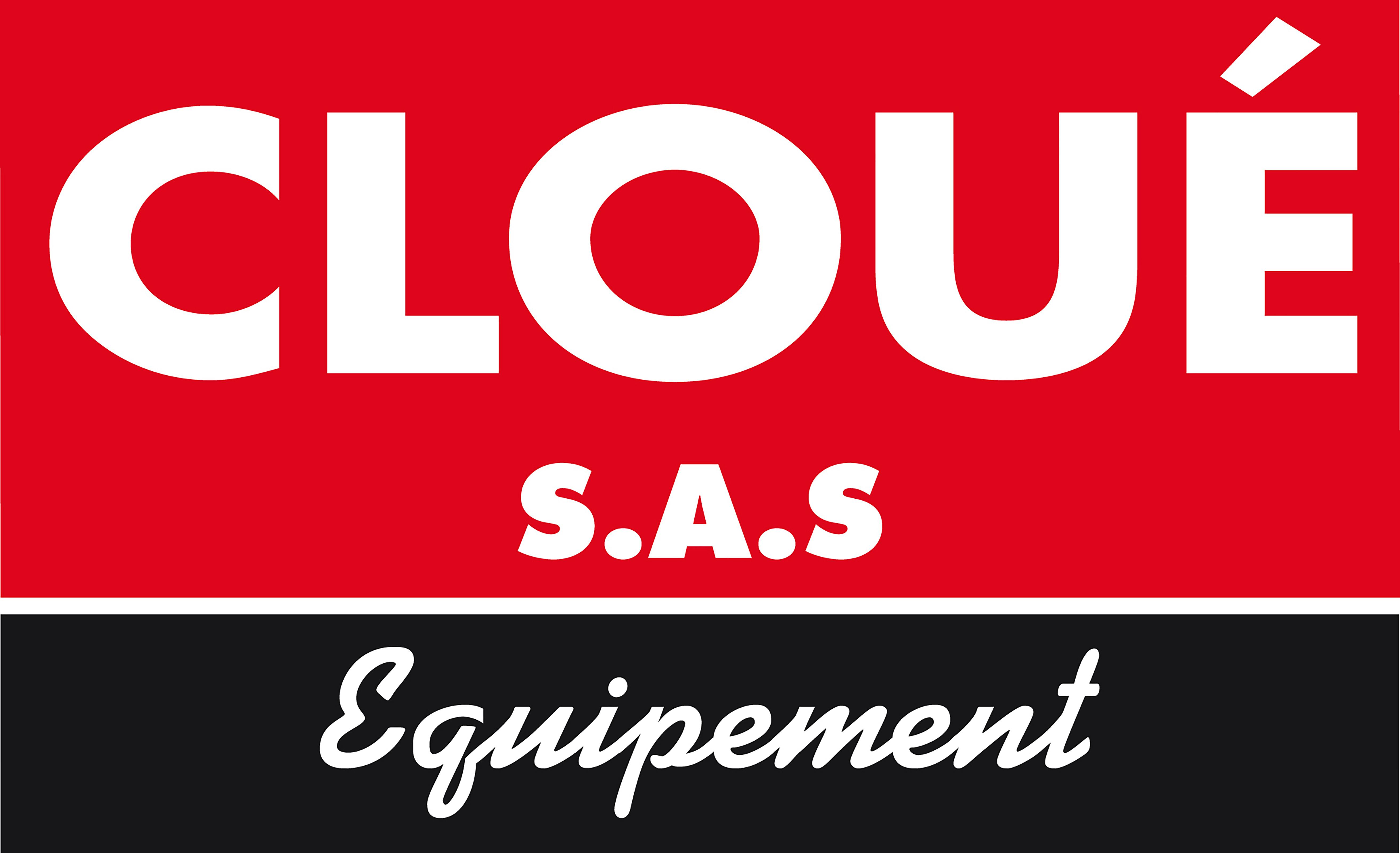 Company logo for 'CLOUE EQUIPEMENT'.